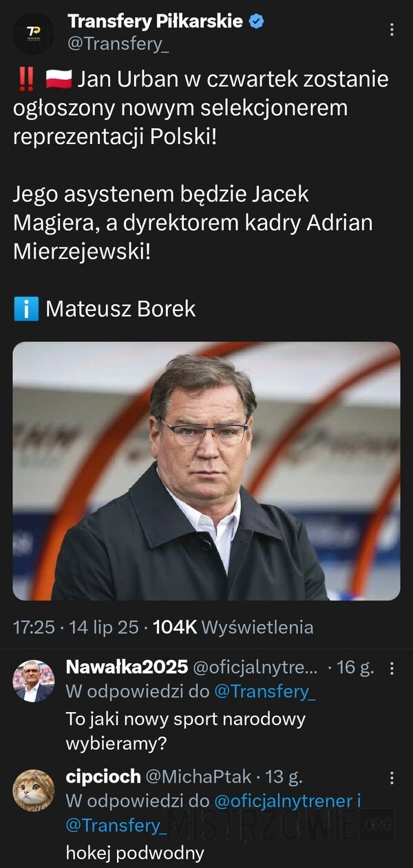 
    Nowy selekcjoner