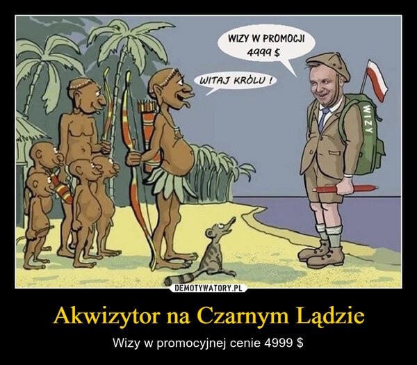 
    Akwizytor na Czarnym Lądzie