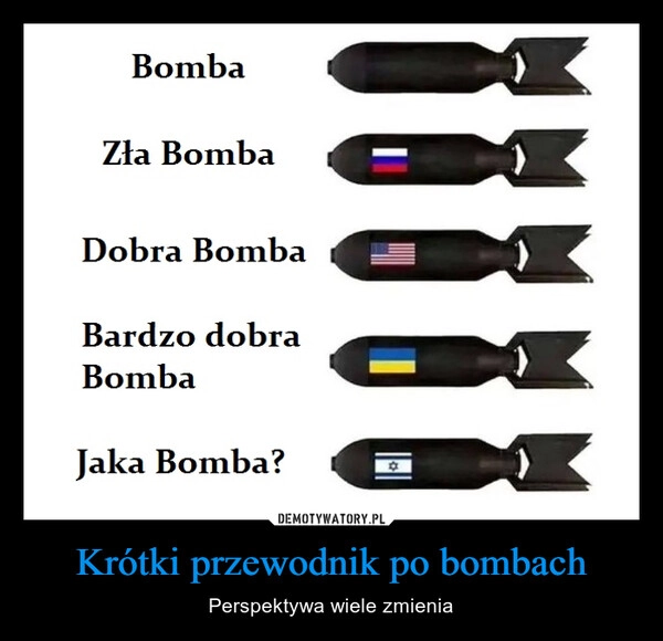 
    Krótki przewodnik po bombach