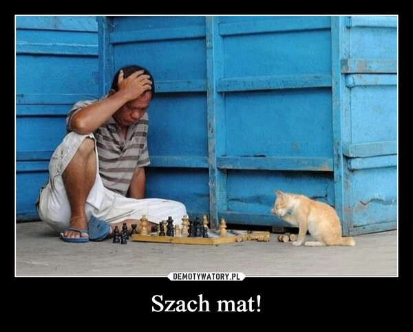 
    Szach mat!