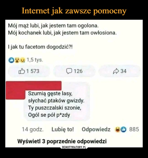 
    Internet jak zawsze pomocny