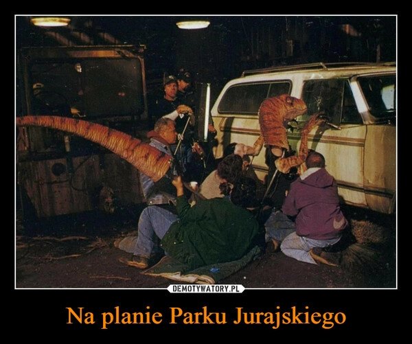 
    Na planie Parku Jurajskiego