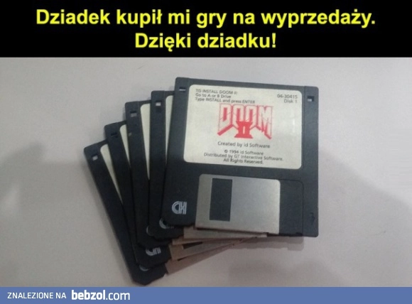 
    Dzięki dziadku 