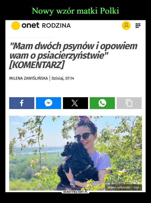 
    Nowy wzór matki Polki