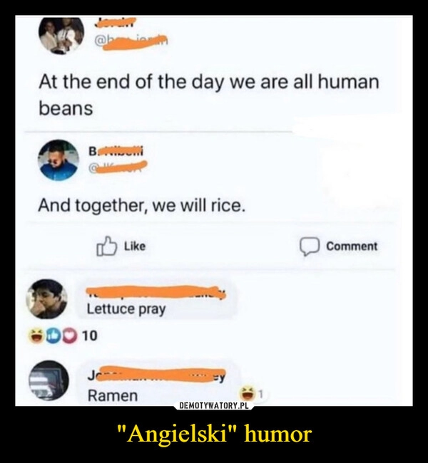 
    "Angielski" humor