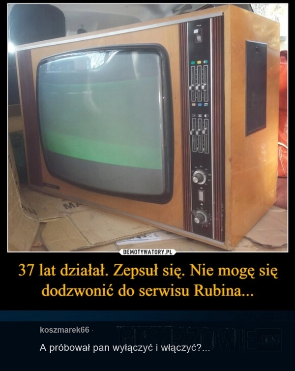 
    Zepsuł się