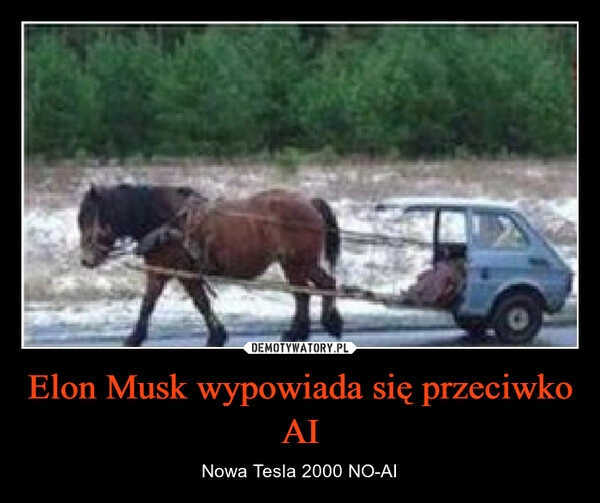 
    Elon Musk wypowiada się przeciwko AI