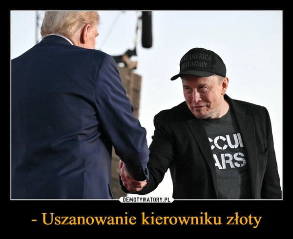 
    - Uszanowanie kierowniku złoty