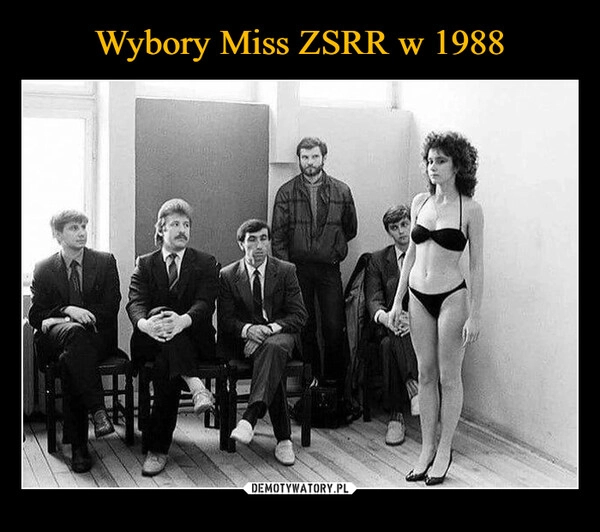 
    Wybory Miss ZSRR w 1988