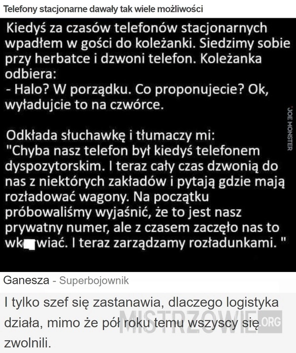 
    Telefony stacjonarne dawały tak wiele możliwości