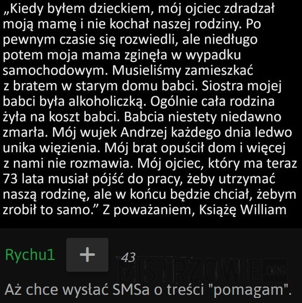 
    
			Ciężkie życie młodego chłopaka					