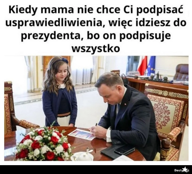 
    Prezydent podpisze 