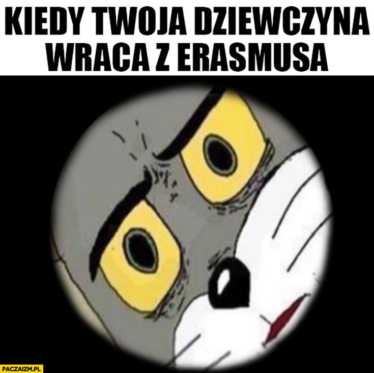
    Kiedy Twoja dziewczyna wraca z Erazmusa wielka dziura
