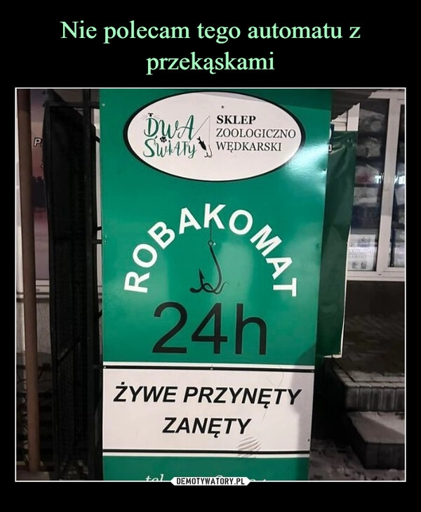 
    Nie polecam tego automatu z przekąskami