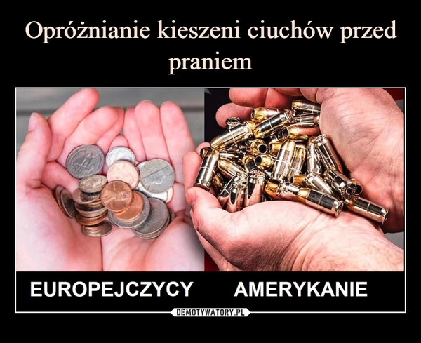 
    Opróżnianie kieszeni ciuchów przed praniem