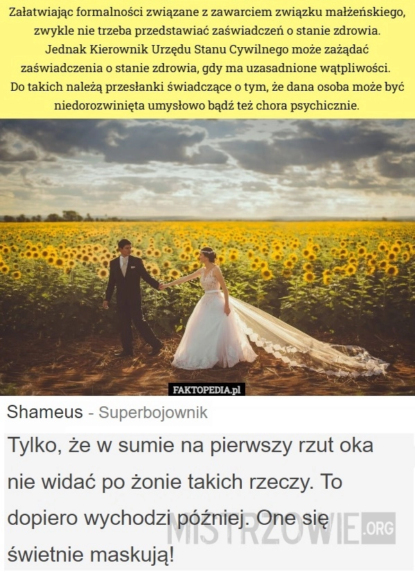 
    Formalności