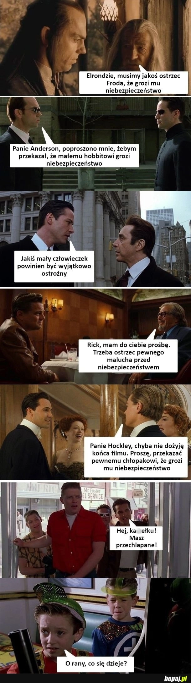 
    Frodo w niebezpieczeństwie
