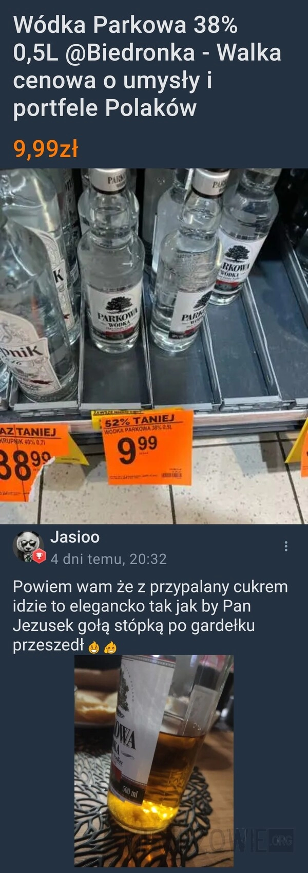 
    Wódka parkowa