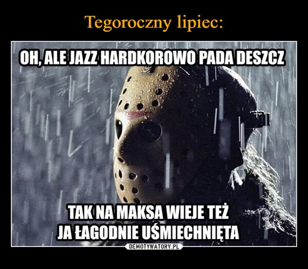 
    Tegoroczny lipiec:
