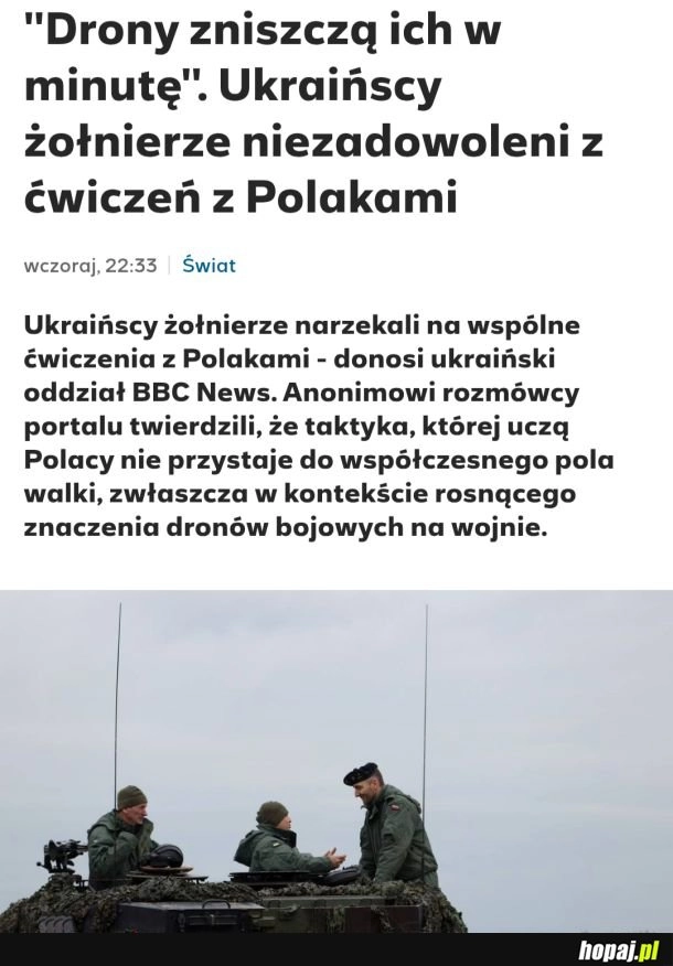 
    O tym cały czas trąbie