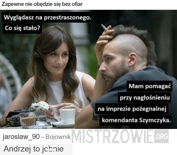 
    Zapewne nie obędzie się bez ofiar