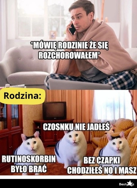 
    Kiedy powiedziałeś najbliższym, że jesteś chory 