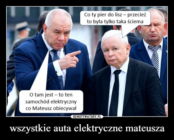 
    wszystkie auta elektryczne mateusza