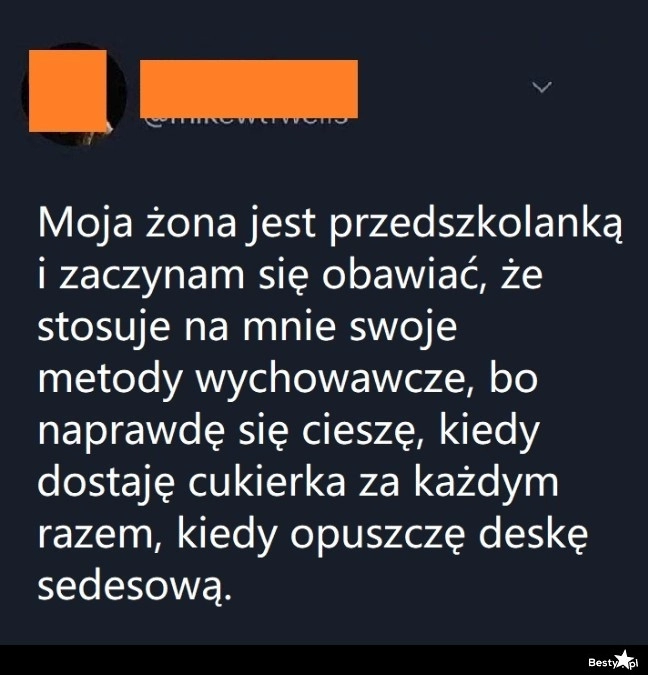 
    Żona przedszkolanka 