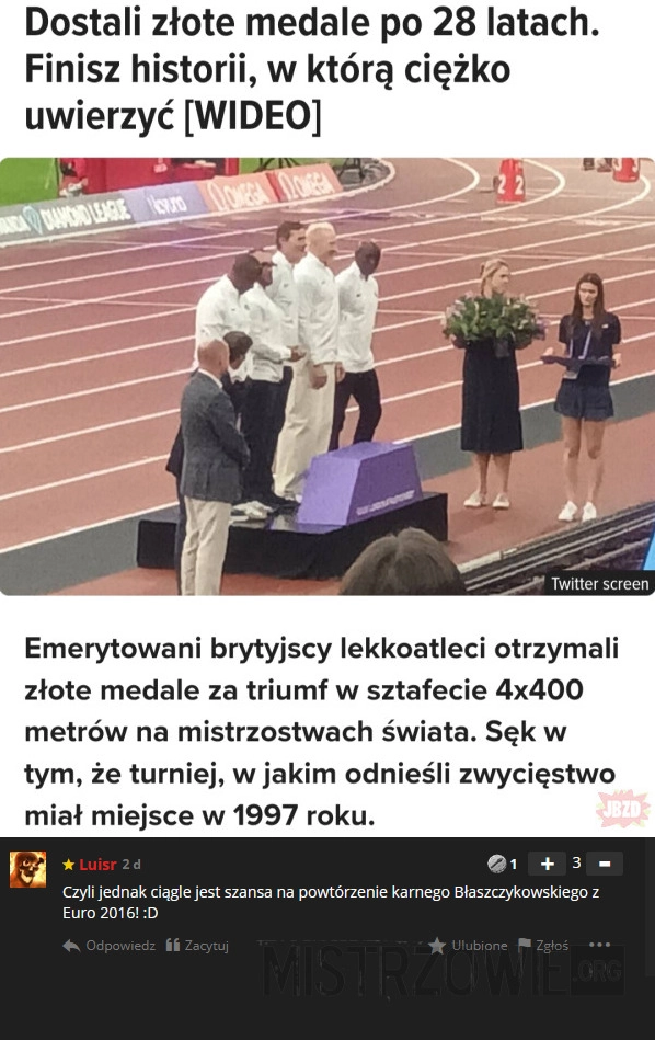 
    Jest szansa!