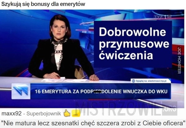 
    
			Szykują się bonusy dla emerytów					