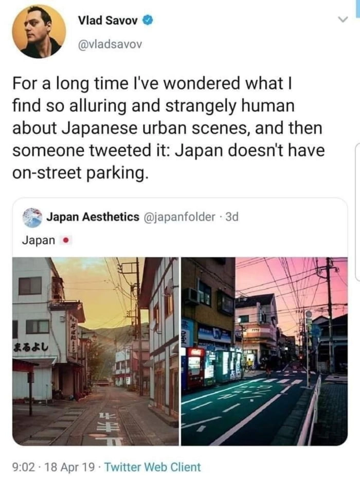 
    On street parking