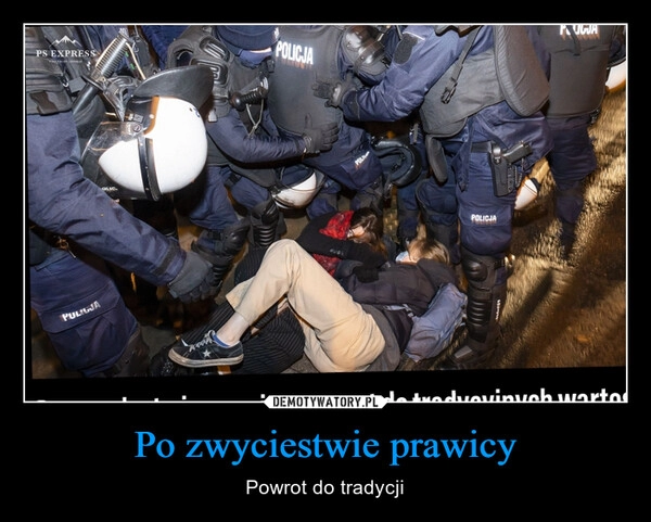 
    Po zwyciestwie prawicy