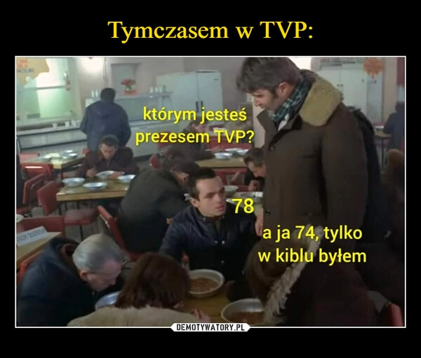 
    Tymczasem w TVP: