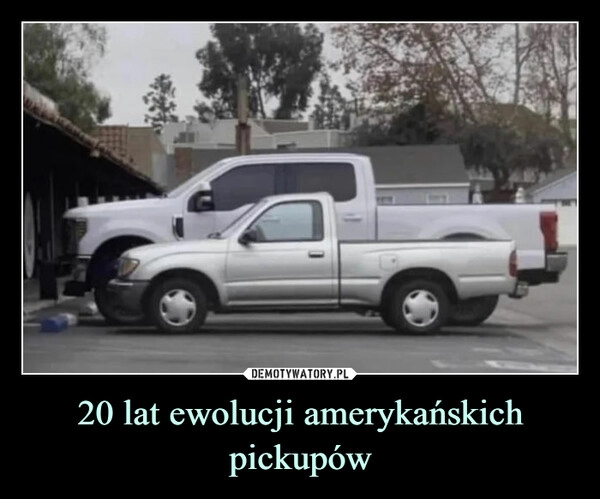 
    20 lat ewolucji amerykańskich pickupów