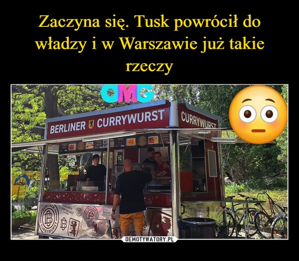 
    Zaczyna się. Tusk powrócił do władzy i w Warszawie już takie rzeczy