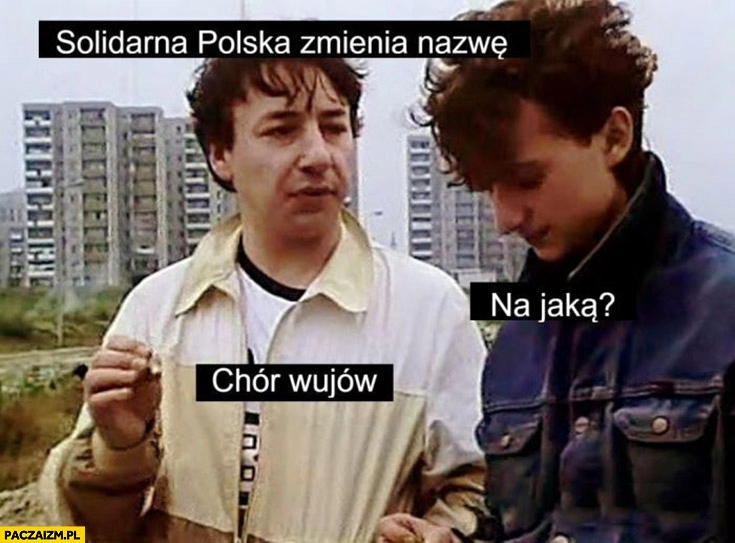 
    Solidarna Polska zmienia nazwę, na jaką? Chór wujów