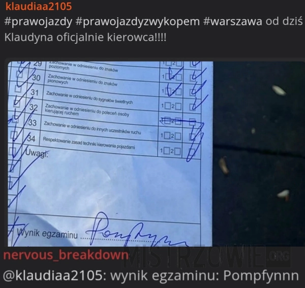 
    Egzamin