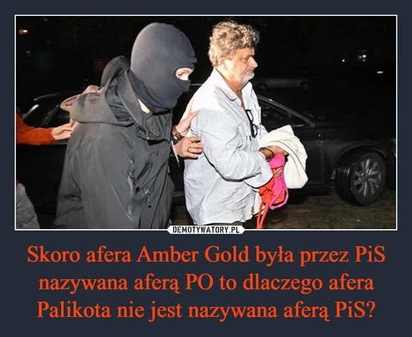 
    Skoro afera Amber Gold była przez PiS nazywana aferą PO to dlaczego afera Palikota nie jest nazywana aferą PiS?