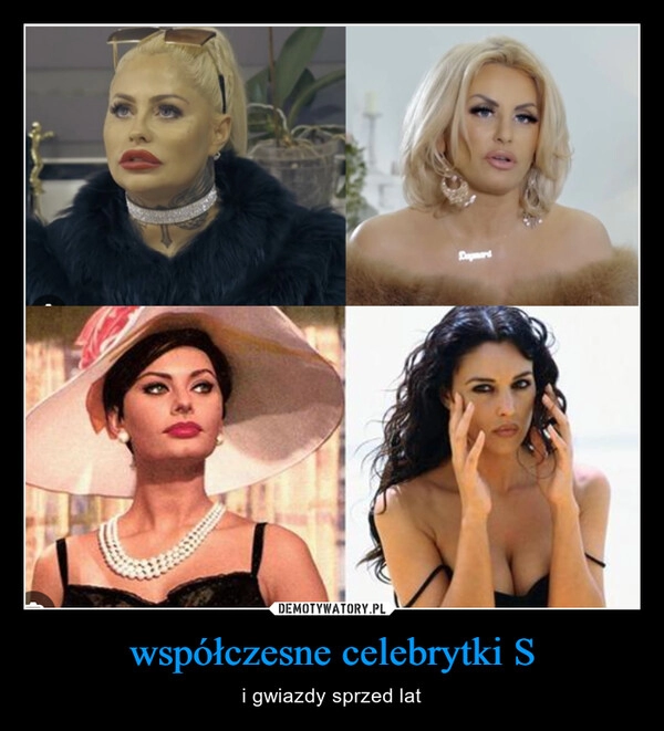 
    współczesne celebrytki S