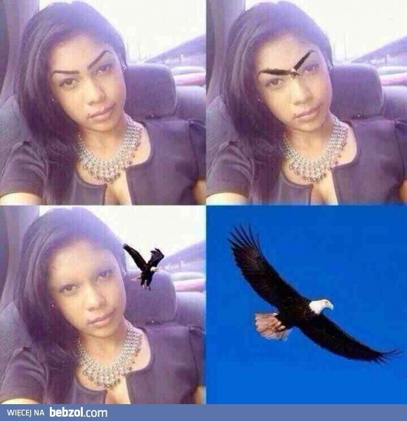 
    Brwi tak bardzo