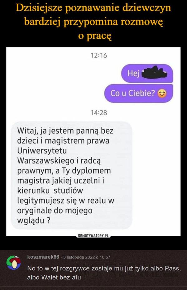 
    Poznawanie dziewczyn