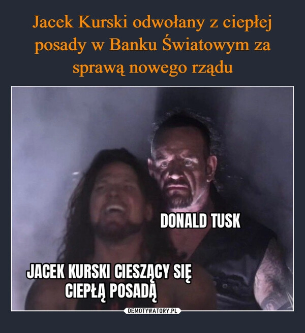 
    Jacek Kurski odwołany z ciepłej posady w Banku Światowym za sprawą nowego rządu