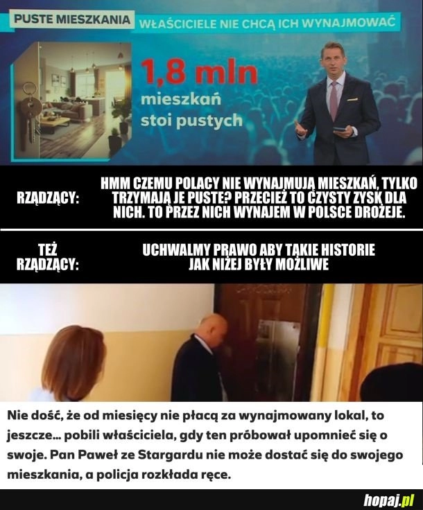 
    1,8 mln pustych mieszkań