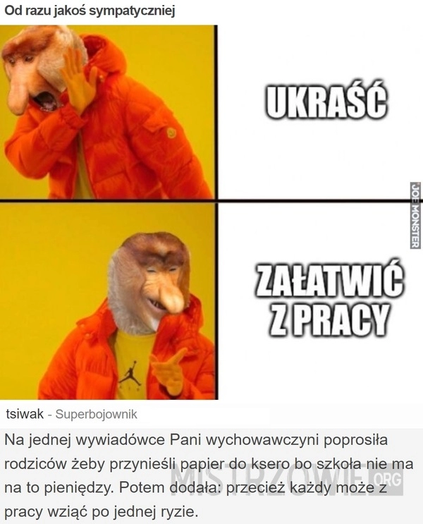 
    Od razu jakoś sympatyczniej