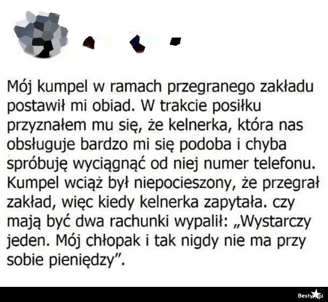 
    Przegrany zakład 