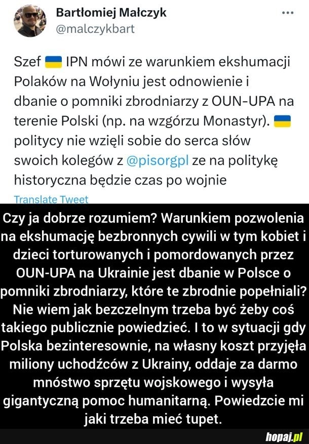 
    Wdzięczność za pomoc