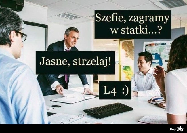 
    Statki z szefem 