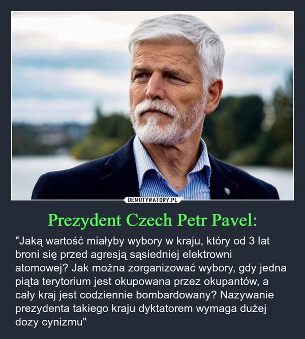 
    Prezydent Czech Petr Pavel: