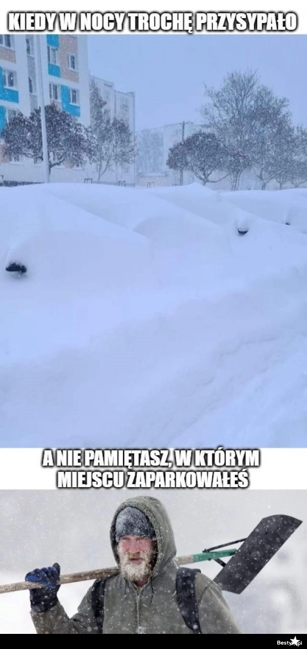 
    Kiedy w nocy trochę przysypało 