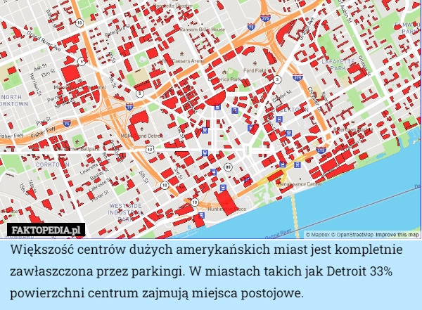 
    Większość centrów dużych amerykańskich miast jest kompletnie zawłaszczona